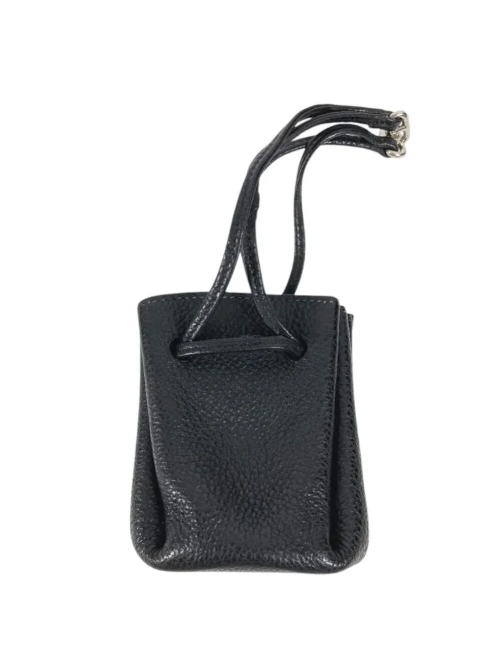 Hermes Pouch Vespa Leather Black